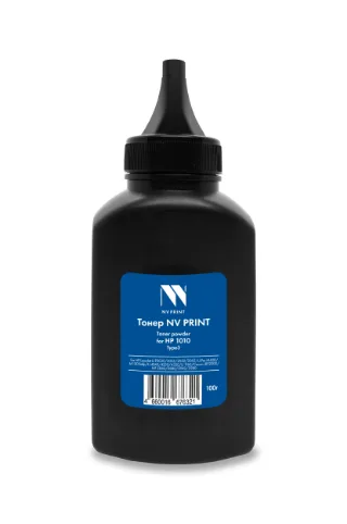 Тонер NV Print для HP 1010 Type3 (100г) для HP LaserJet LJ P2030, 2035, 2050, 2055, LJ Pro M400, 401, 425,LJ 4200, 4250,LJ 4300, 4350,LJ 1010, 1012, 1015, 1018, 1020, 1022, M1319, 3010, 3015, 3020, 3030, 3050, 3052, 3055, M1005mfp, LJ 4240, 4250, 4350,LJ 1160, 3390, 3392, 1320, LJ 5200, LJ P3005, 3027, 3035, LJ P2014, 2015, M2727; Canon LBP2000, 6650, 6680, 6300, 6310, 2900, 3000, 3300, 3360, 3310, 3370, 6750, MF 5840, 5880, 5940, 5980 совместимый, артикул NV-HP1010-Type3-100g