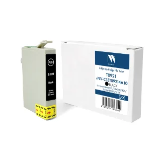 Струйный картридж NV Print T0921 (NV-C13T09214A10) Black для Epson Stylus C91/CX4300/T26/TX106/TX109/TX119 (15 мл) совместимый, артикул NV-C13T09214A10
