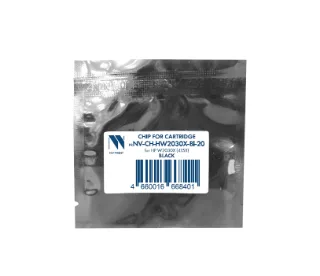 Чип NV Print для HP W2030X (415X) Black (20 шт) (7.5K) совместимый, артикул NV-CH-HW2030X-Bl-20