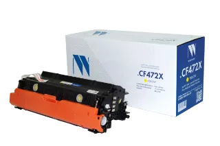 Картридж NV Print совместимый NV-CF472X Yellow для HP Color LaserJet Enterprise Flow M681dh/M681f/M682z (23000k), артикул NV-CF472XY