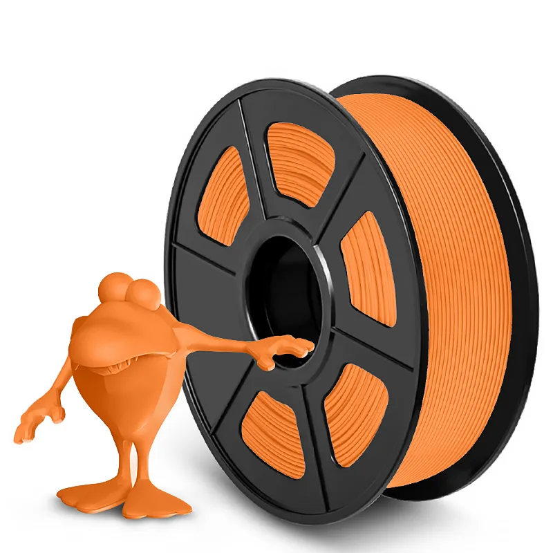 Филамент NV PRINT PLA Matte Orange Матовый Оранжевый для 3D печати диаметр 1.75мм масса 1 кг, артикул NV-3D-PLA-MATTE-ORANGE
