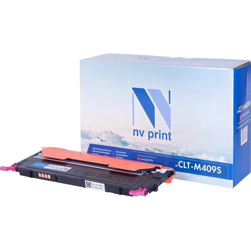Картридж NV Print совместимый NV-CLT-M409S Magenta для Samsung CLP 310/ 310N/ 315/ 315N/ 315W/ CLX 3170/ 3170N/ 3170FN/ 3175/ 3175FN/ 3175FW/ 3175N (1000k), артикул NV-CLTM409SM