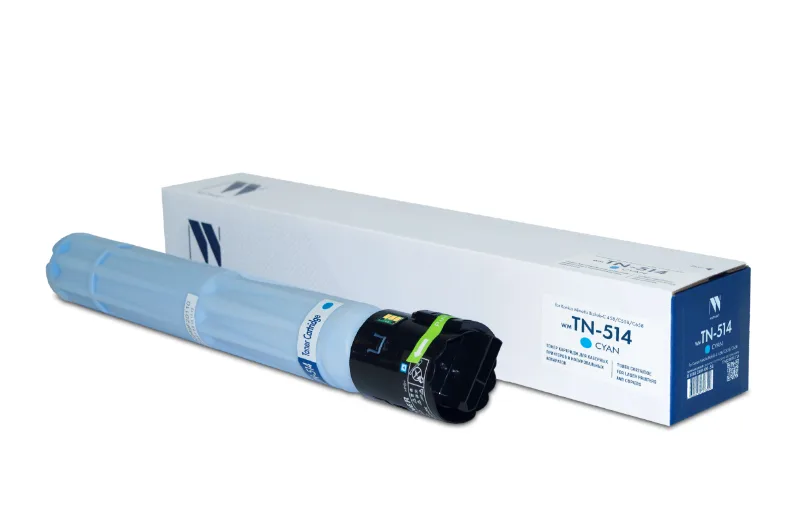 Тонер-картридж NV Print совместимый NV-TN-514 Cyan для Konica Minolta Bizhub-C 458/С558/С658 (26000k) (A9E8450), артикул NV-TN-514C