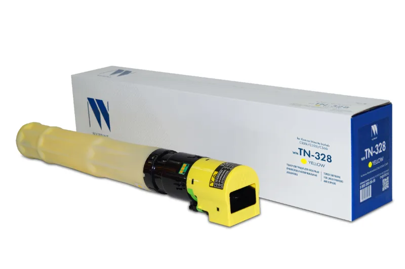Тонер-картридж NV Print совместимый NV-TN-328 Yellow для Konica Minolta bizhub C250i/C300i/C360i (28000k), артикул NV-TN-328Y