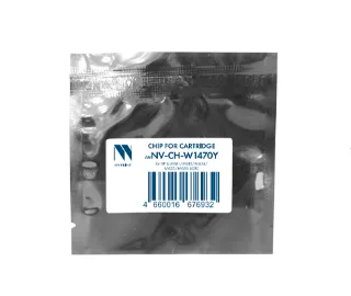 Чип NV Print для HP W1470Y (10 шт) для HP LJ M611/M612/M634/M635/M636 (42K) совместимый, артикул NV-CH-W1470Y-10
