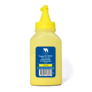 Тонер NV Print для Samsung Color универсальный Type2 (50г) Yellow совместимый, артикул NV-SamColor-Type2-50gY