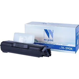 Картридж NV Print совместимый NV-TK-590 Yellow для Kyocera FS-C5250DN/ C2026MFP/ C2026MFP+/ C2126MFP/ C2126MFP+/ C2526MFP/ C2626MFP/ Ecosys P6026cdn (5000k), артикул NV-TK590Y