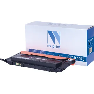 Картридж NV Print совместимый NV-CLT-K407S Black для Samsung CLP 320/ 320N/ 325/ 325W/ CLX 3180/ 3180FN/ 3180FW/ 3185/ 3185FW/ 3185N/ 3185FN/ 3185W (1500k), артикул NV-CLTK407SBk