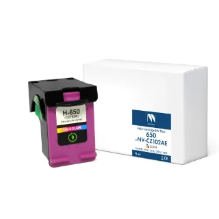 Струйный картридж NV Print 650 (NV-CZ102AE) Color для HP DJ 1015/2515/3515/4515 (18 мл) совместимый, артикул NV-CZ102AE