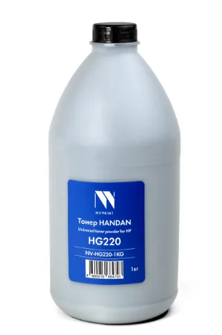 Тонер NV Print HANDAN для HP HG220 (1кг) LJ 1010/1012/1015/1018/1020/1022/M1319/3010/3015/3020/3030/3050/3052/3055/M1005/2100,2200/LJ 4000,4050/8100,8150/LJ 1000/1005/1200/1220/3300/3310/3320/3330/3380 /LJ 4100/4101/LJ 9000/9040/9050/M521 Pro/500 MFP/M521/M525/ P3010 /P3015/LJ P2030/2035/2050/2055/LJ-M712/725/HP LJ Pro M15a/M15w/M28a/M28w/LJ Pro M400/401/425/LJ 4200/4250/LJ 4300/4350/LJ 2300//LJ 4240/4250/4350/LJ 1160/3390/3392/1320/LJ 2410/2420/2430/LJ 5200/LJ P3005/3027/3035/LJ P2014/2015/M2727/LJ M5025/5035 совместимый, артикул NV-HG220-1KG