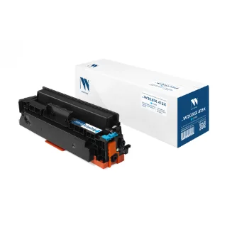 Картридж NV Print совместимый NV-W2031X 415X Cyan (ОГРАНИЧЕНИЕ ПО ПРОШИВКАМ) для HP Color LaserJet M454DN/M479DW/M479 (6000k) до версии 002_2539E, артикул NV-W2031X-415X-C