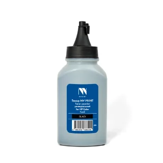 Тонер NV Print для HP Color универсальный Type2 (60г) Black совместимый, артикул NV-HPColor-Type2-60gBK