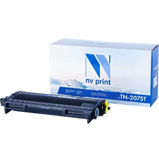 Картридж NV Print совместимый NV-TN-2075T для Brother HL-2030R/ HL-2040R/ HL-2070NR/ DCP-7010R/ DCP-7025R/ MFC-7420R/ MFC-7820NR/ FAX-2920R (2500k), артикул NV-TN2075T