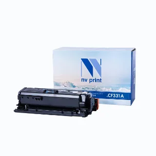 Картридж NV Print совместимый NV-CF331A Cyan для HP Color LaserJet M651dn/ M651n/ M651xh (15000k), артикул NV-CF331AC