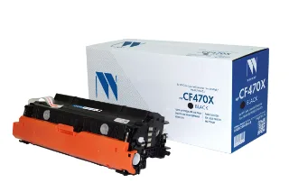 Картридж NV Print совместимый NV-CF470X Black для HP Color LaserJet Enterprise Flow M681dh/M681f/M682z (28000k), артикул NV-CF470XBk