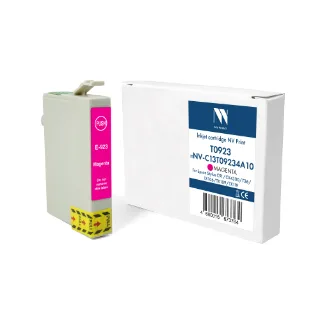 Струйный картридж NV Print T0923 (NV-C13T09234A10) Magenta для Epson Stylus C91/CX4300/T26/TX106/TX109/TX119 (13.5 мл) совместимый, артикул NV-C13T09234A10