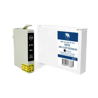 Струйный картридж NV Print T0731 (NV-C13T10514A10) Black для Epson Stylus C110/СХ3900/CX4900/TX200/400/600 (15 мл) совместимый, артикул NV-C13T10514A10