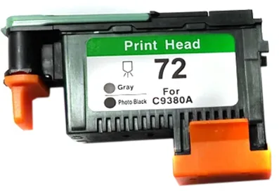 Печатающая головка NV Print 72 (NV-C9380A-RE) Gray and Photo Black для HP Designjet T610/T770/T790 (совместимая), артикул NV-C9380A-RE