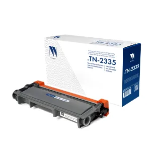 Картридж NV Print совместимый TN-2335 для Brother DCP-L2500/ DCP-L2520/ DCP-L2540/ DCP-L2560/ HL-L2360/ HL-L2365/ HL-L2340/ HL-L2300/ MFC-L2700/ MFC-L2720/ MFC-L2740 (1200k), артикул NV-TN-2335