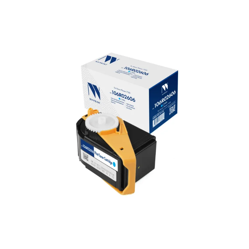 Картридж NV Print совместимый NV-106R02606 Cyan для Xerox Phaser 7100 (4500k), артикул NV-106R02606C